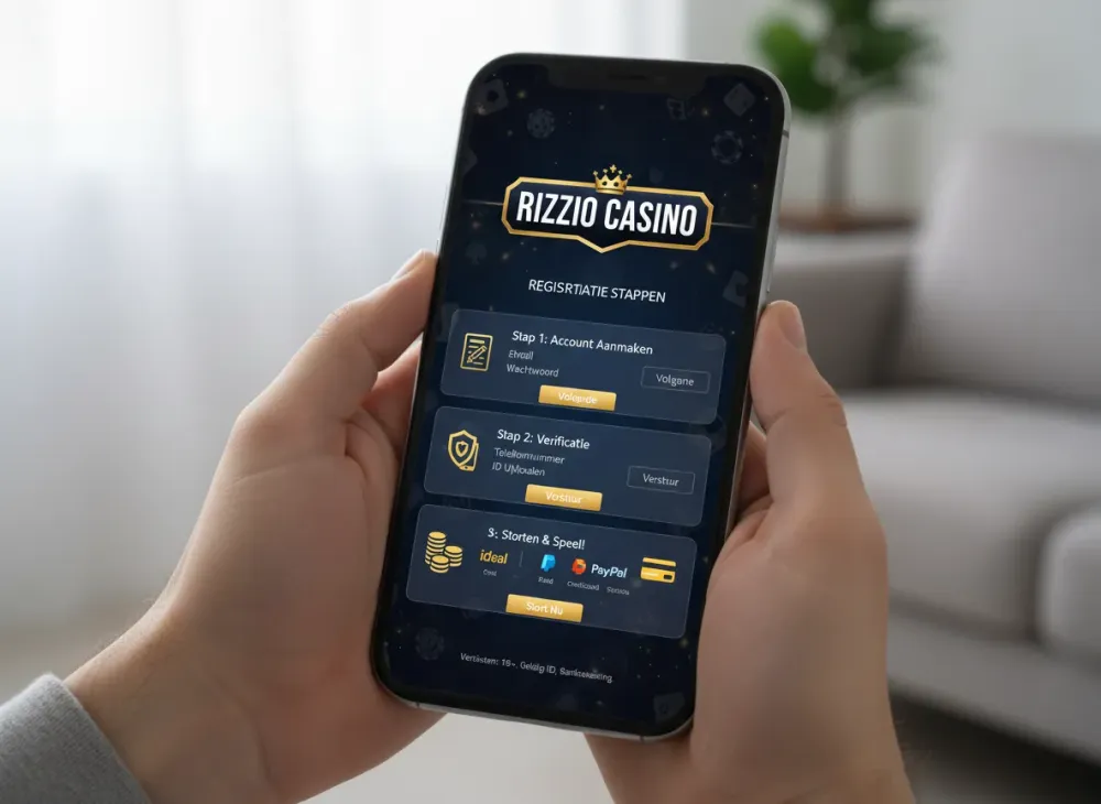 Rizzio casino registratie stappen uitleg en vereisten
